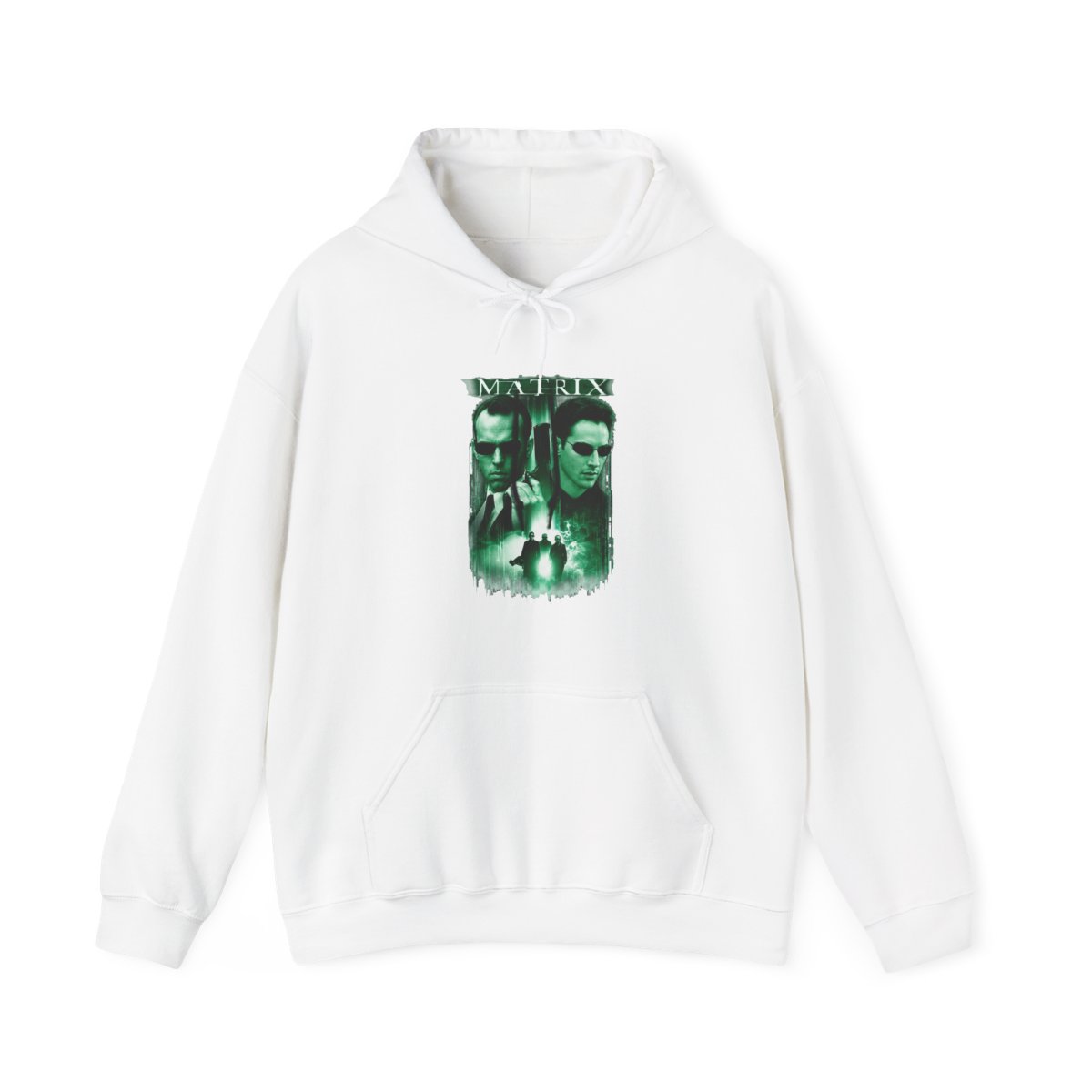 The Matrix Code Logo Adult Pull-Over Hoodie : Target